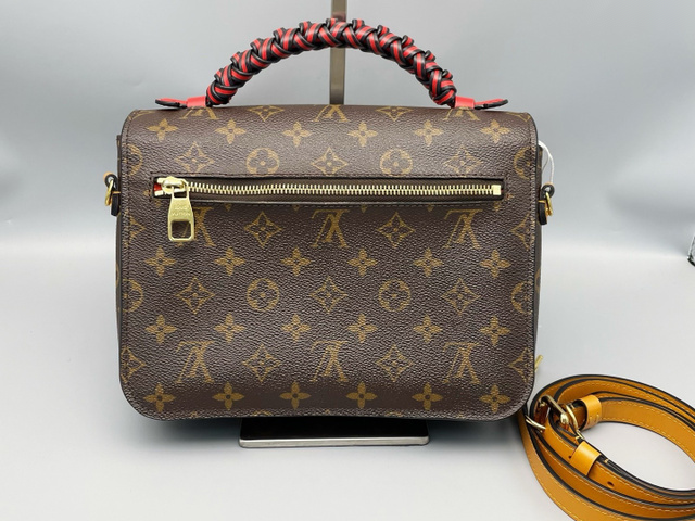 Louis Vuitton Monogram Braided Pochette Metis