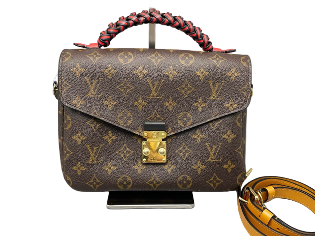 Louis Vuitton Monogram Braided Pochette Metis