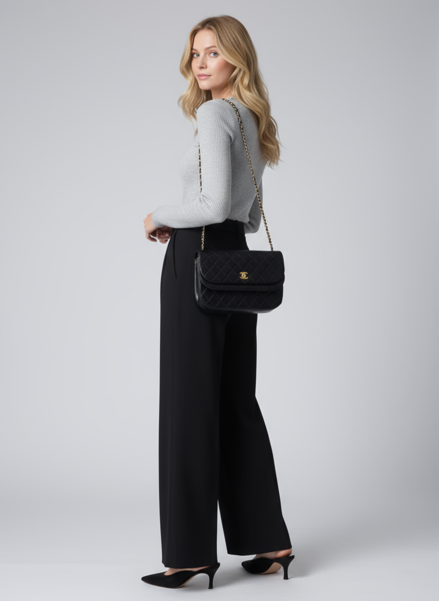 Chanel Double Flap Matelasse