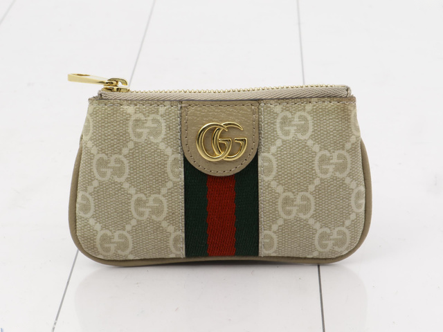 Gucci GG Supreme Key Pouch / Mini Purse
